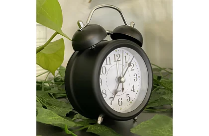 Ceas de birou retro cu iluminare LED