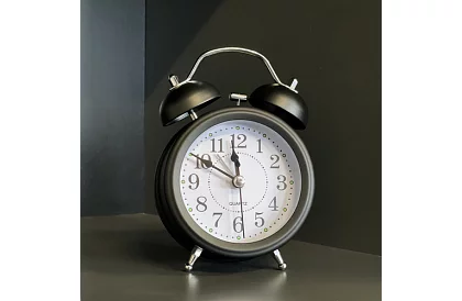 Ceas de birou retro cu iluminare LED