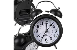 Ceas de birou retro cu iluminare LED