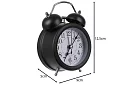 Ceas de birou retro cu iluminare LED