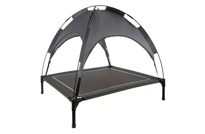 Pat de câine acoperit ridicat