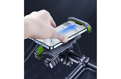 Suport pentru telefon pe ghidonul bicicletei