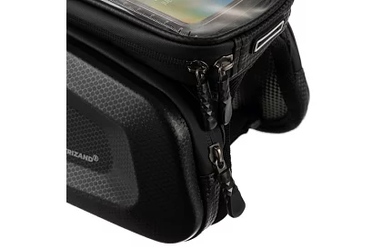 Geantă impermeabilă pentru bicicletă cu suport pentru telefon mobil