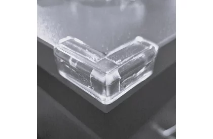 Protecție din silicon pentru colțurile mobilierului - set de 12 bucăți