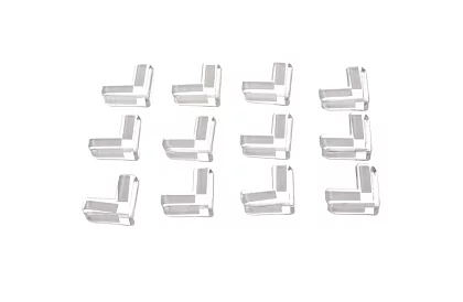Protecție din silicon pentru colțurile mobilierului - set de 12 bucăți