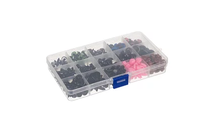 Ochi și nasuri pentru plușuri – set de 560 de bucăți + husă