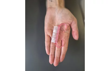 Periuțe pentru unghii 50 de bucăți – îndepărtarea prafului după pilire