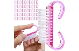 Periuțe pentru unghii 50 de bucăți – îndepărtarea prafului după pilire