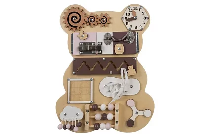 Placa senzorială 10 în 1 – Ursuleț