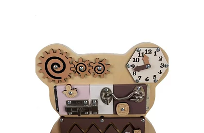 Placa senzorială 10 în 1 – Ursuleț