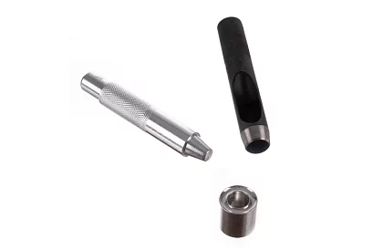 Set de 100 bucăți de ochiuri pentru pânze cu nituitor și perforator