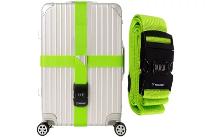 Centura de siguranță pentru valiză cu lacăt cu cod