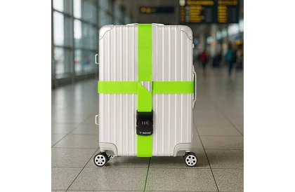 Centura de siguranță pentru valiză cu lacăt cu cod