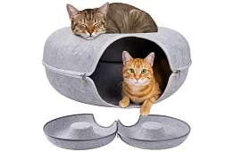 Pat de stres pentru pisici – tunel