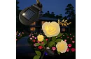 Lampa LED solară de grădină – trandafir