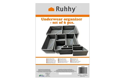 Organizator pentru sertare - set de 6 bucăți