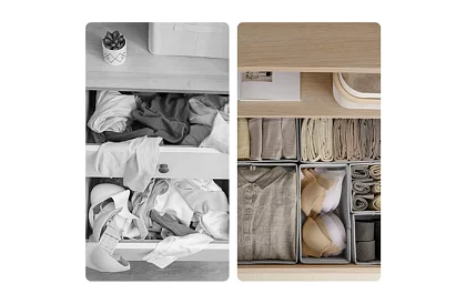 Organizator pentru sertare - set de 6 bucăți