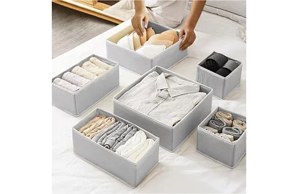 Organizator pentru sertare - set de 6 bucăți