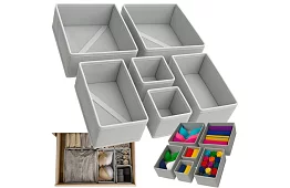 Organizator pentru sertare - set de 6 bucăți