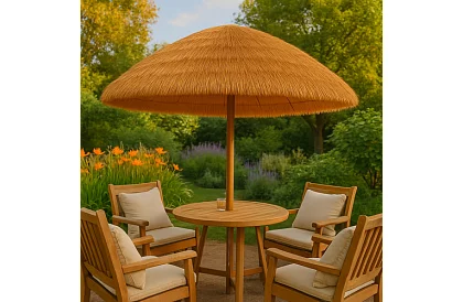 Umbrelă de grădină hawaiană - diametru 150 cm