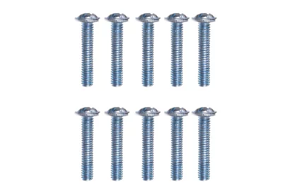 Uși de mobilier – butoane negre - 10 bucăți