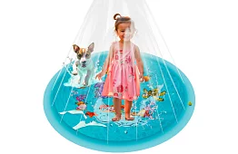 Bazină de apă pentru copii cu fântână – diametru 150 cm