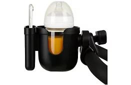 Suport pentru băuturi și telefon pe mânerul căruciorului