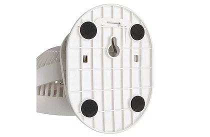 Ventilator wireless cu clemă - alb - încărcare USB-C 1200 mAh