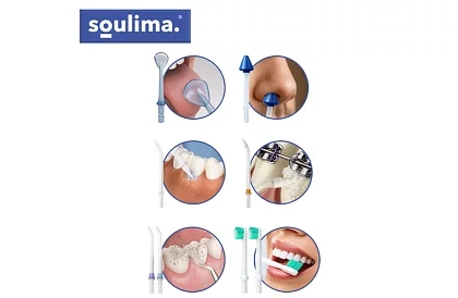 Irigator pentru cavitatea bucală – duș pentru dinți, nas, limbă și gingii