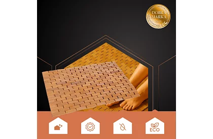 Covoare de baie din bambus – 80×50 cm