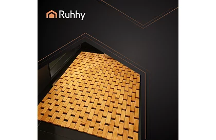 Covoare de baie din bambus – 80×50 cm