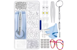 Set de reparare a ochelarilor – 126 de piese în cutie