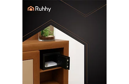 Seif combinat cu încuietoare cu cod și cheie