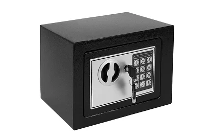 Seif combinat cu încuietoare cu cod și cheie