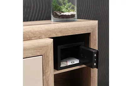 Seif combinat cu încuietoare cu cod și cheie