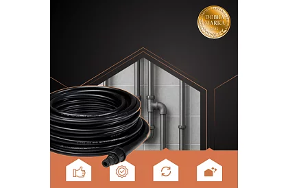 Hose de înaltă presiune pentru curățarea conductelor și suprafețelor – 15 metri