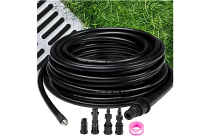 Hose de înaltă presiune pentru curățarea conductelor și suprafețelor – 15 metri