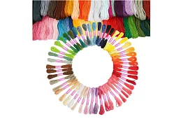 Fir de broderie colorate – set mare de 50 bucăți