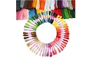 Fir de broderie colorate – set mare de 50 bucăți