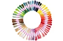 Fir de broderie colorate – set mare de 50 bucăți