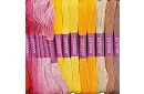 Fir de broderie colorate – set mare de 50 bucăți