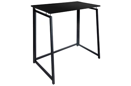 Masa de birou pliabilă neagră – 80 x 75 x 40 cm