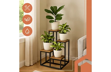 Suport pentru flori 69 cm – 4 niveluri