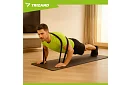 Banda de rezistență pentru fitness 2-30 kg – set de 3 benzi + cârlig
