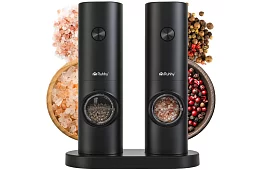 Set de râșnițe electrice cu suport – 2 bucăți