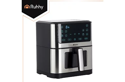 Fritieră cu aer cald antiaderentă – capacitate de 8 litri