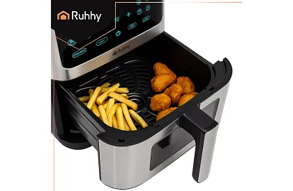 Fritieră cu aer cald antiaderentă – capacitate de 8 litri