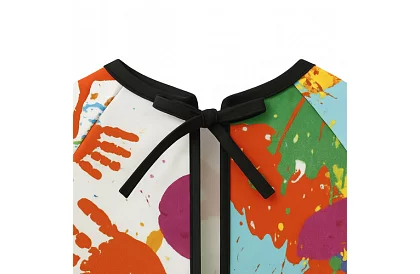 Șorț de pictură pentru copii cu vârste între 4 și 6 ani