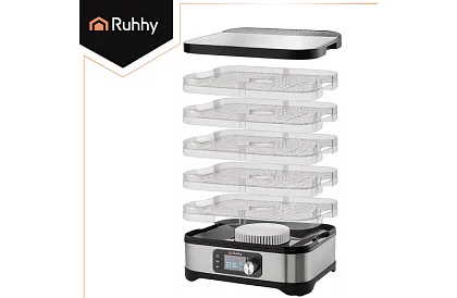 Uscător de alimente, ciuperci și fructe 10 l – 5 etaje + accesorii