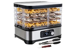 Uscător de alimente, ciuperci și fructe 10 l – 5 etaje + accesorii